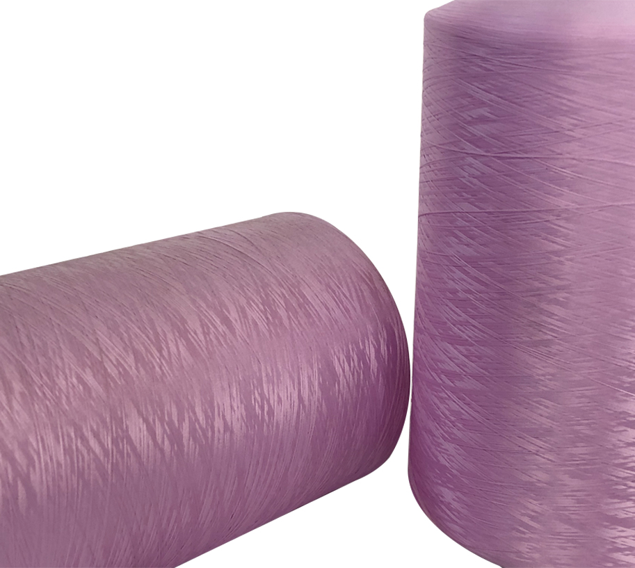 300D lilac Polyester Yarn  750/240 900/288 1200/384